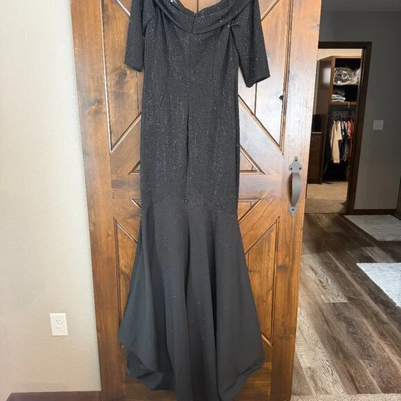 Black Montage by Mon Cheri Mother of the Groom/Bride dress - Picture 4 of 4